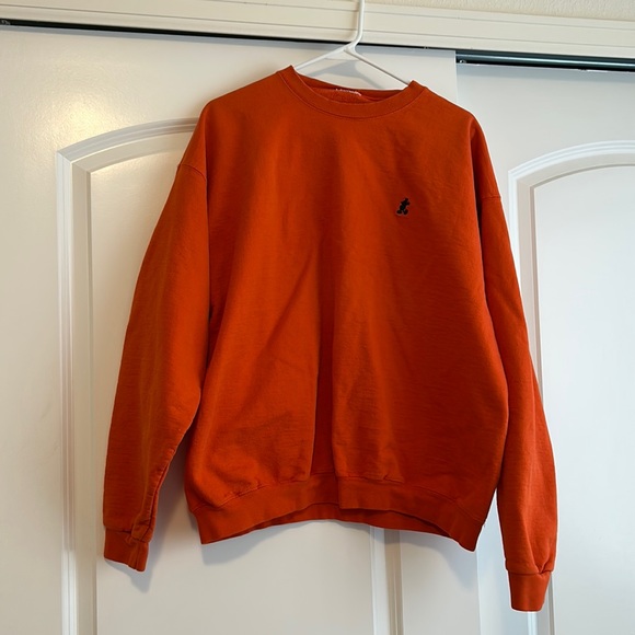 Orange Mickey Mouse Crewneck Sweatshirt - Picture 3 of 7